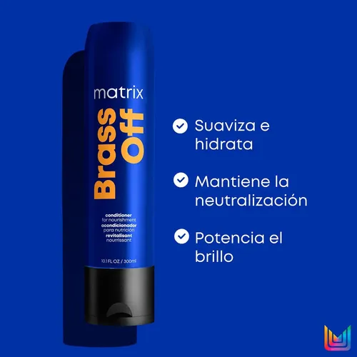Acondicionador Brass Off X300ml Total Result Matrix Loreal