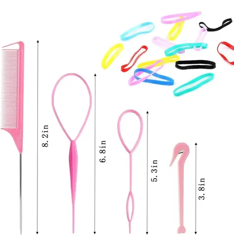 Peine Kit Peinado Accesorios Para Peinar Cebolla Cabello .
