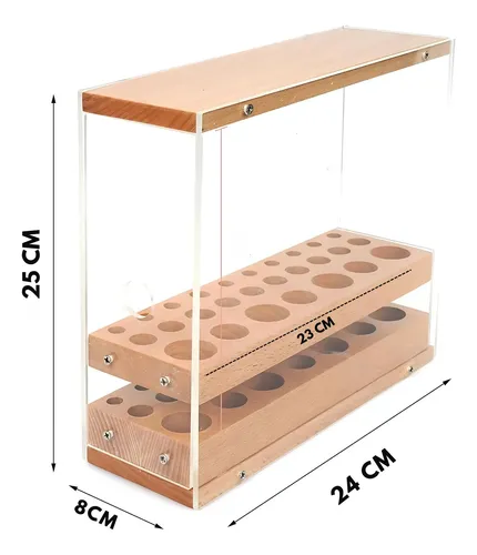 Soporte Organizador De Brochas 3 Tamaños Para Maquillaje