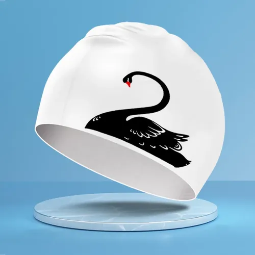 (w) Gorros De Natación For Mujeres Y Hombres, Gorro De @