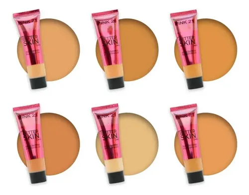 Pink 21 Base Maquillaje Our Better Skin 30ml Tono Nude