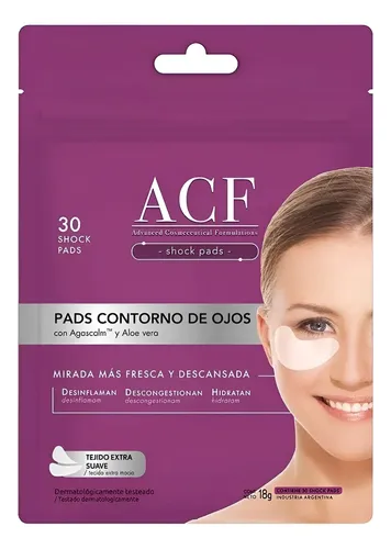 Acf Pads Contorno De Ojos 30 Shock Pads Hidratacion