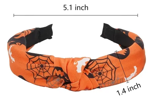 Diademas De Halloween For Mujer, Banda For El Pelo Calabaza