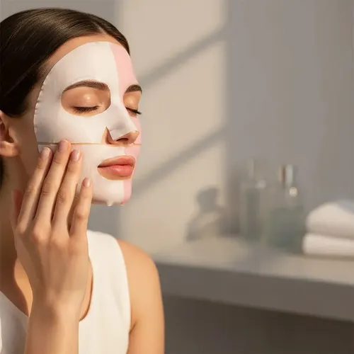 Mascarilla Facial Colageno Hidratante Reafirmante Antiacne