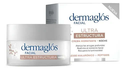 Dermaglos Facial Ultra Estructura Crema Hidratante Noche 50g