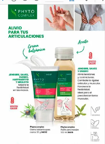 Gigot Phytocomplex Crema Balsámica Manos Efecto Calor 50 Gr