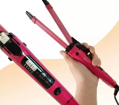 Planchita Y Buclera Para El Pelo 2 En 1 Profesional.plancha
