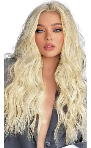 Pelucas Cabello Natural, 200 G, 4 Piezas Con Clip En Rizos W
