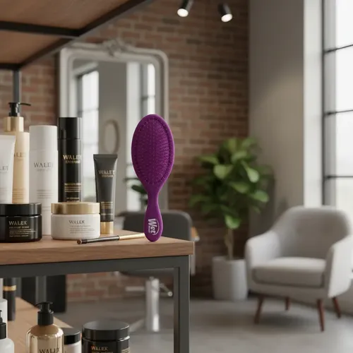 Cepillo Wet Brush Frost Color Purple. Cabello Seco O Húmedo
