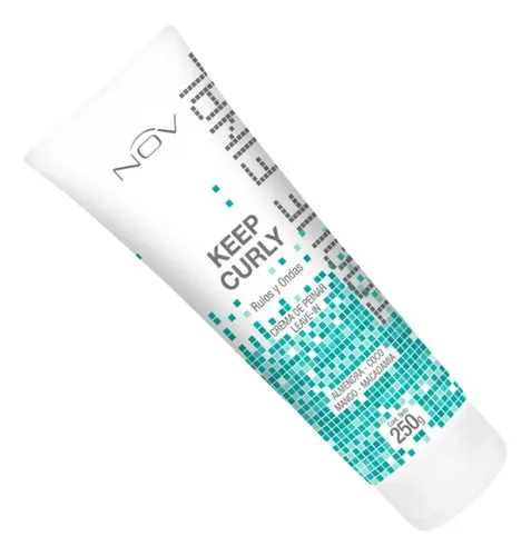 Crema Para Rulos Nov Trends Apps Keep Curly + Cepillo 50158