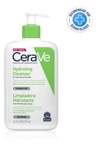 Cerave Limpiador Hidratante Pieles Secas 473ml
