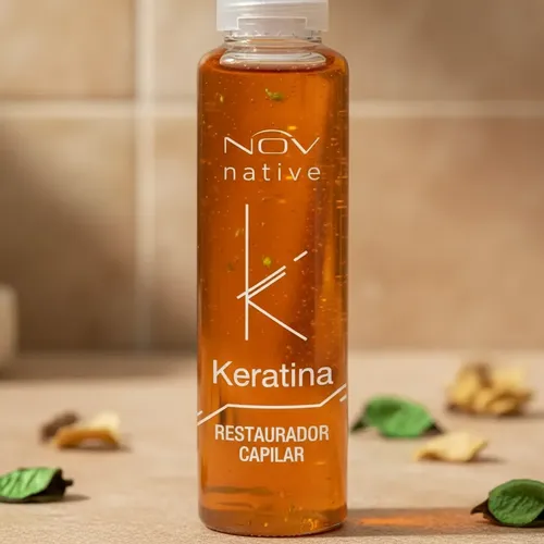 Ampolla Keratina Nov Restaurador Capilar 15ml X 4 Unidades