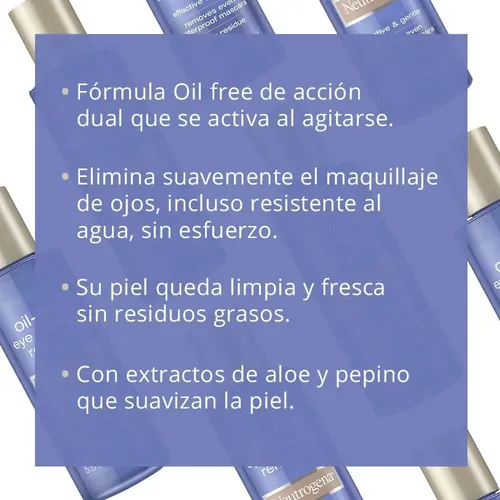 Neutrogena Desmaquillante De Ojos Oil Free 162 Ml