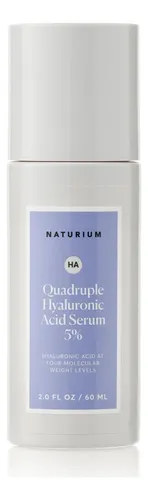 Sérum De Ácido Hialurónico Naturium 5% Jumbo, 2 Onzas, Hidra Todo Tipo De Piel Día/noche