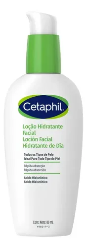Loción Hidratante Facial De Día Cetaphil Con Ácido Hialurónico x 88 Ml