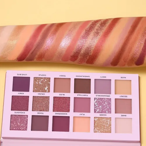 Paleta Sombras Mixta Uncabe Aromas Tendencia Importada