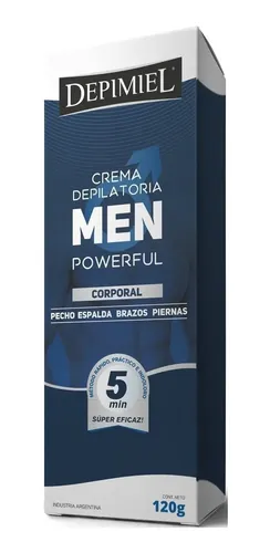 Crema Depilatoria Corporal Hombre X 120 Grs Depimiel