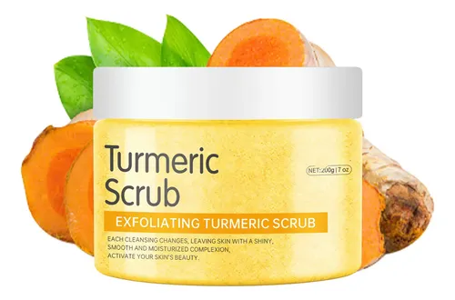 Exfoliante De Cúrcuma De 200 G Con Exfoliante Para Piel Limp