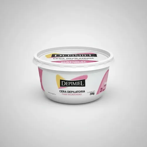 Depimiel Cera Depilatoria Microondas Natural Con Miel 200g
