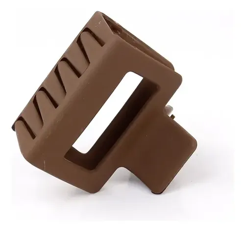 Broche De Pelo Pinza Rectangular Cabello Opaca