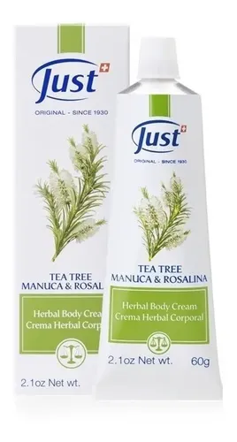 Crema De Tea Tree Manuca Rosalina – Just Swiss – 60g