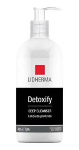 Lidherma Detoxify Deep Cleanser Gel Jabon De Limpieza 480gr