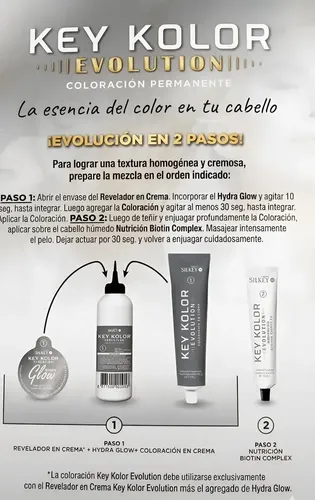 Kit Key Kolor Evolution Luxury Collection Silkey 1000 Rubio Extra Claro