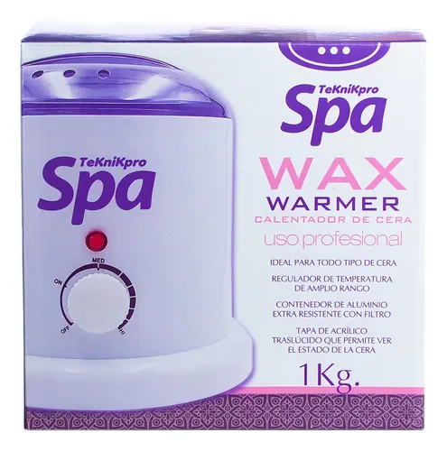 Calentador De Cera Teknikpro Spa 1kg Con Termostato