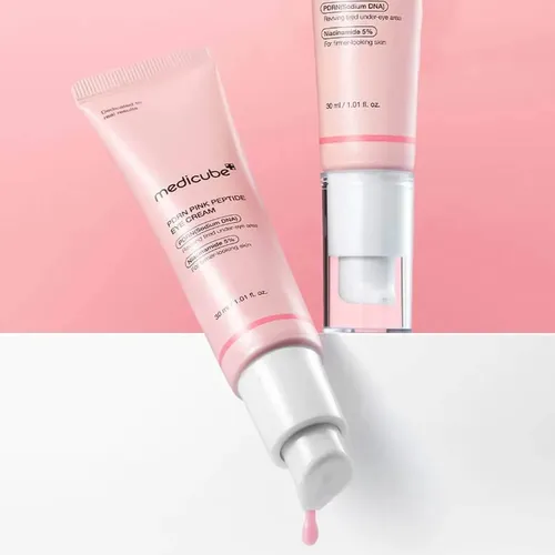 Medicube Pdrn Pink Peptide Eye Cream 30ml Contorno De Ojos Todo Tipo De Piel Día/noche