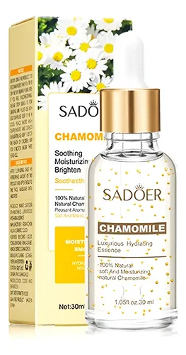Serum Facial Manzanilla Calmante Hidratante Sadoer X 30ml Todo Tipo De Piel Día/noche
