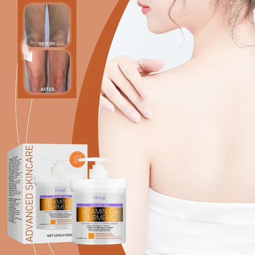Crema Corporal Reafirmante Hoygi Con Cúrcuma Y Vitamina C