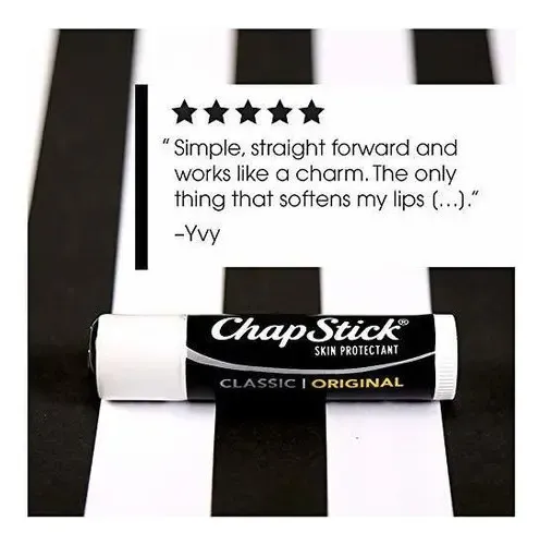 Tubo De Bálsamo Labial Protector De Piel Chapstick Classic
