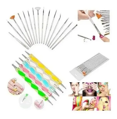 Kit De Decoracion Para Manicura Dotting Pintar Dibujar