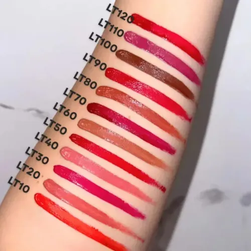 Lápiz labial Ruby Rose Duo, líquido mate y con forma de bala, dos veces, LT70