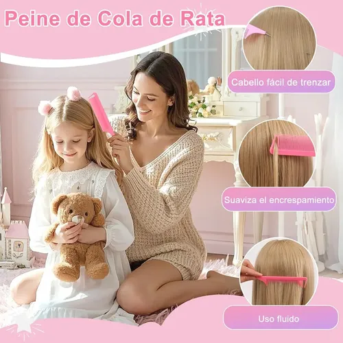 Kit Peinados Para Niñas Con 32 Accesorios Para El Cabello
