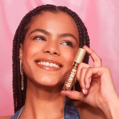 Gloss Revlon Super Lustrous Glimmer Gloss Tono 006 Bronze Spark