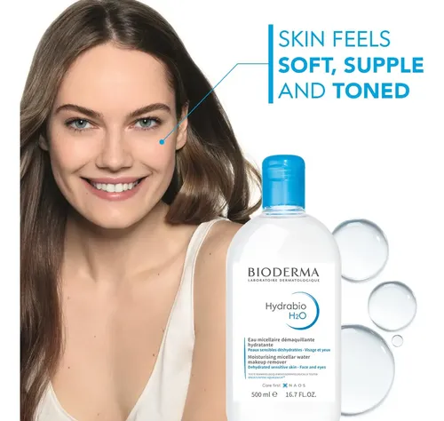 Agua Micelar Bioderma Hydrabio H2o Pump 500 Ml