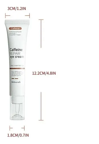 Bálsamo Contorno Ojos Cafeína 20g Hidratación Suave Brillo