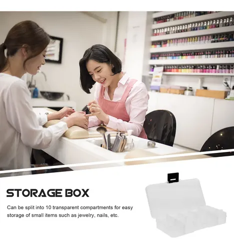 Caja Para Guardar Uñas Postizas 4 Pzas