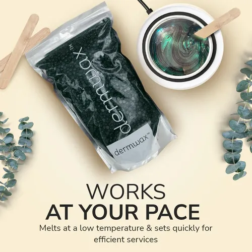 Dermwax Emerald Ocean Cera Dura Para Depilación Corporal