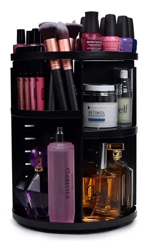 Organizador De Maquillaje/escritorio Giratorio Estantes Reg
