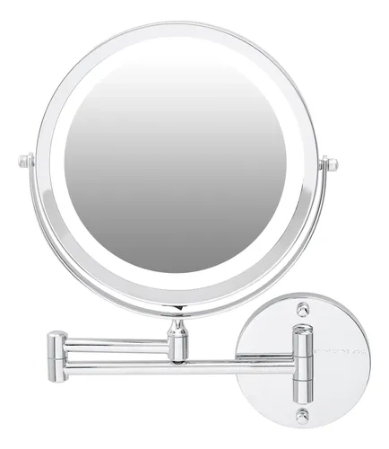 Espejo De Maquillaje De Pared Ovente 9 Con Aumento De 1x/10x