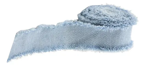 Cinta Para Coser, Adornos Artesanales Azul Claro