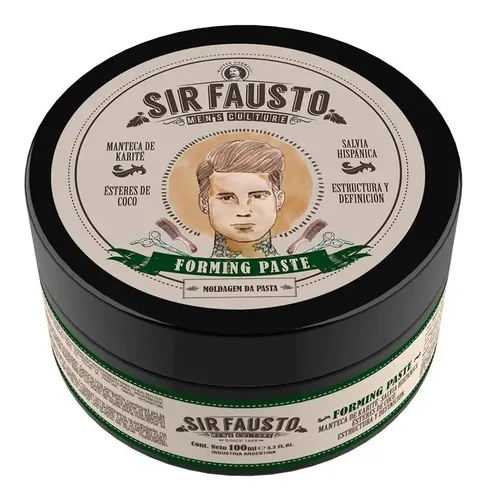 Sir Fausto Forming Paste Cera Moldeante Barberia 100ml Local