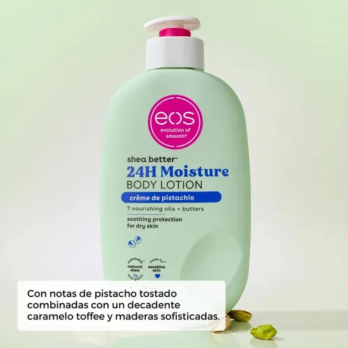 Eos Shea Better Loción Corporal Pistacho Cream 473 Ml | Hidratación 24 Horas Con Manteca De Karité Natural, Aroma De… Crema De Pistachio