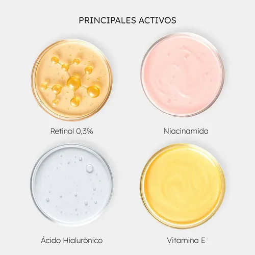 Alchemy Sérum Retinol 0.3% 30ml Antiarrugas con Ácido Hialurónico Nocturno