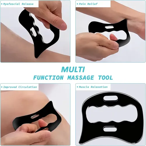 Raspador Muscular Gua Sha Acero Inoxidable Masaje
