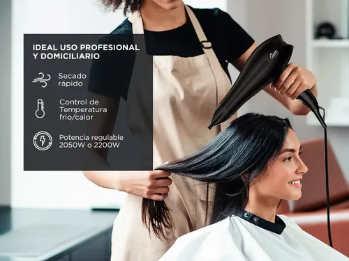 Secador De Pelo Peluqueria Profesional Gadnic S2400 Pro Cera