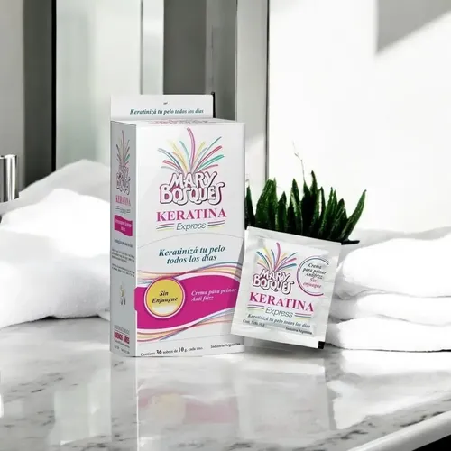 Mary Bosques Keratina Express Sin Enguaje 10g X 36 Unidades