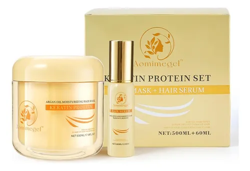 ..aomimegel Hair Mask Argan Oil Set Deep Repair Conditioning